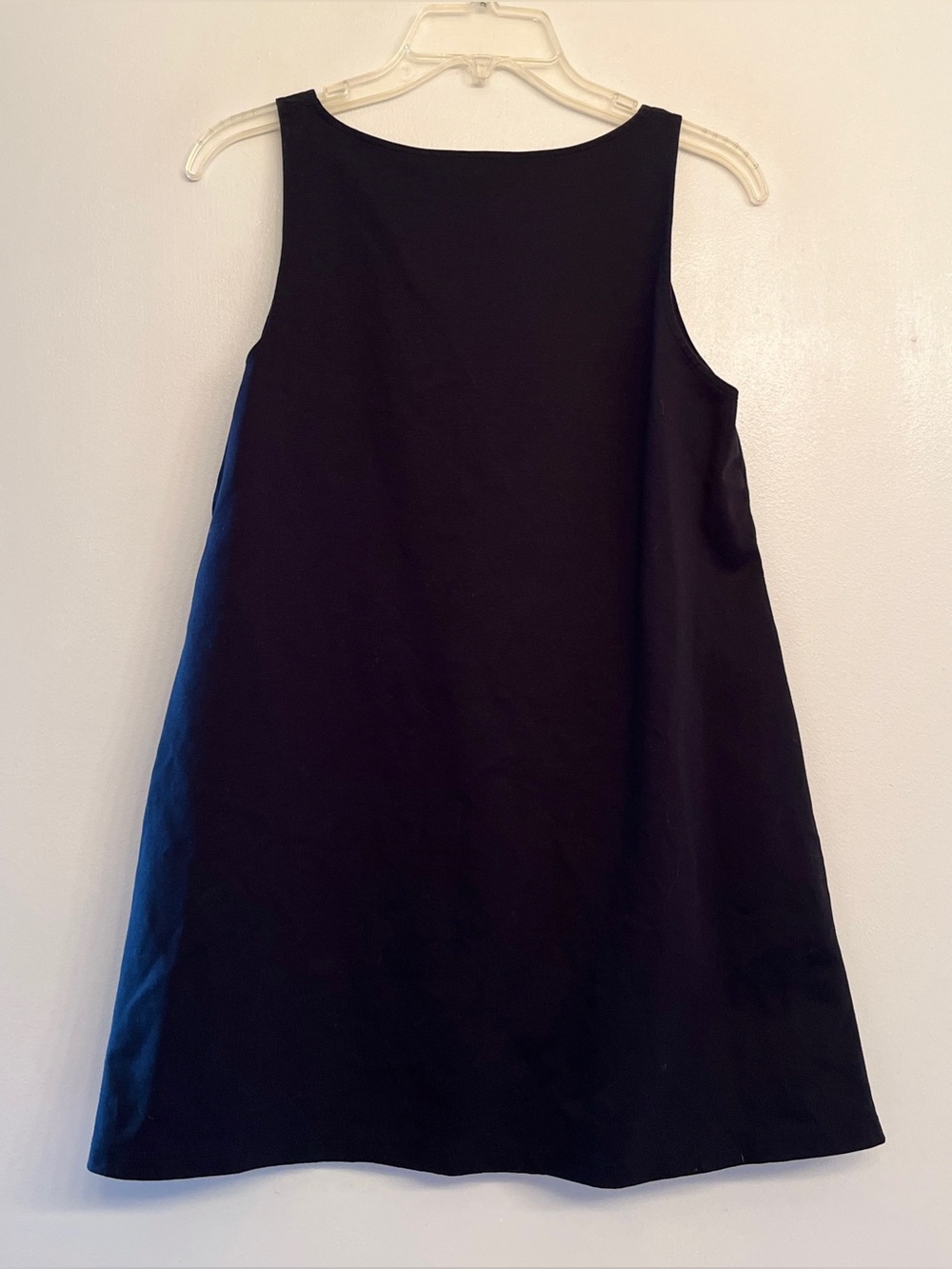 COS Black Jersey-Panelled Nylon
Mini Dress in black sz.M